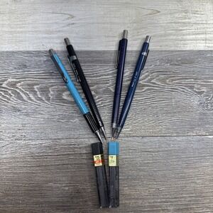 Vtg Mechanical Drafting Pencil Lot Pentel P245 Pentel P205, Pilot H227